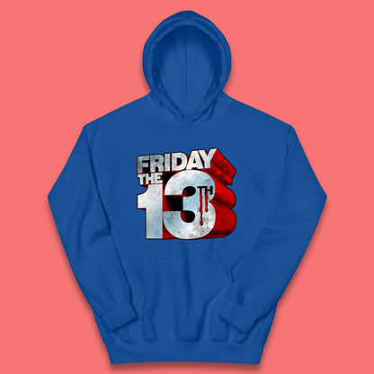 Halloween Friday The 13th Horror Movie Horror Classic 80s Movie Kids Hoodie