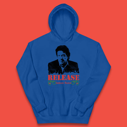 Release Imran Khan Prisoner No 804 Behind You Skipper Stand With Imran Khan Pakistan Pride Of Nation Kids Hoodie