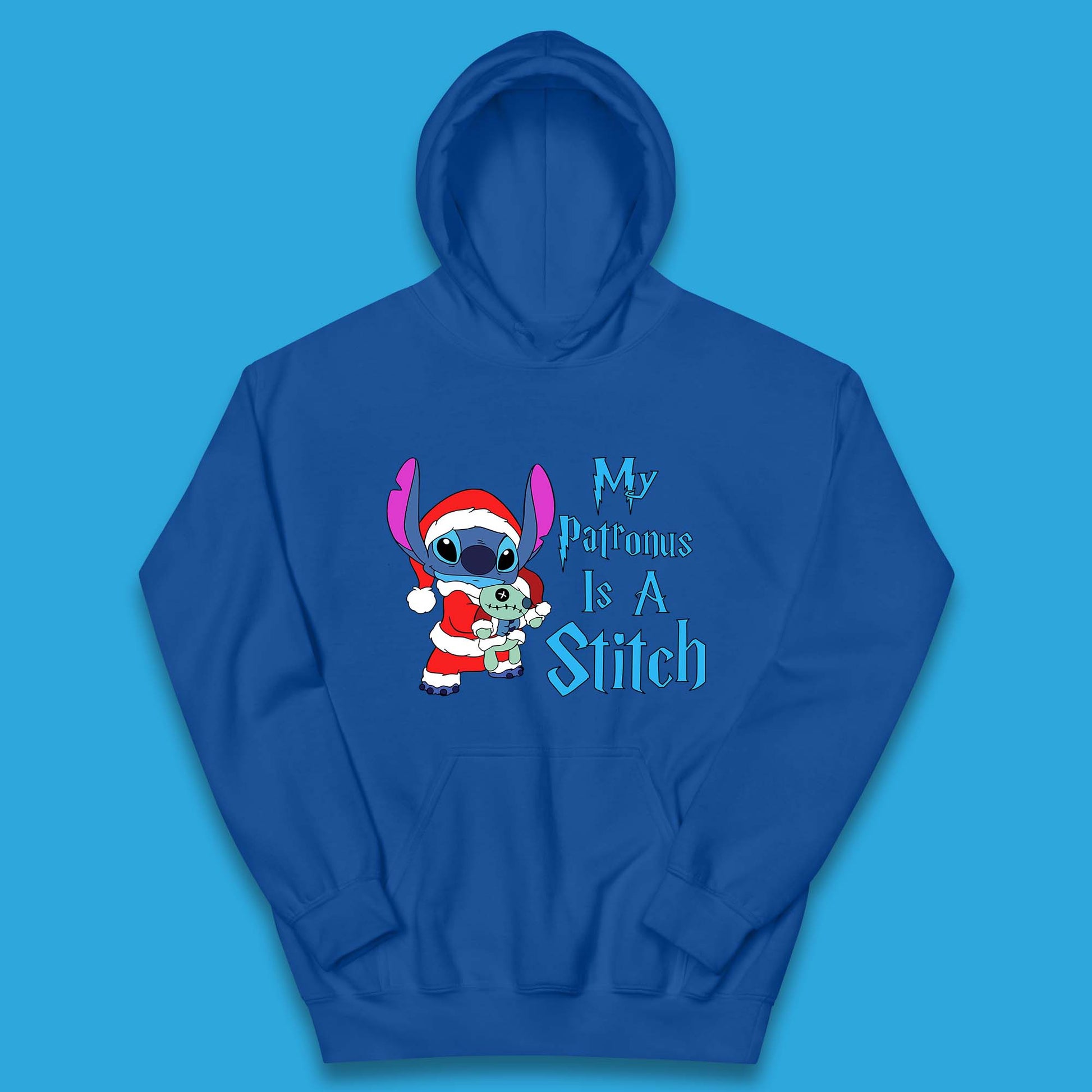 christmas stitch hoodie