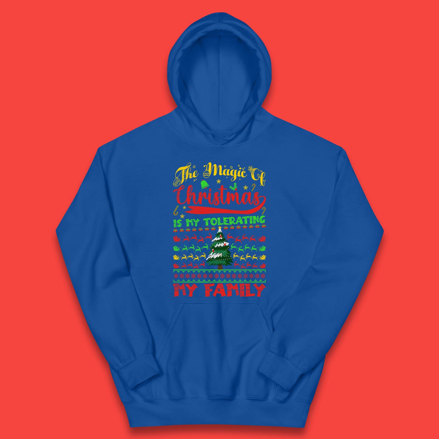 christmas quote hoodie