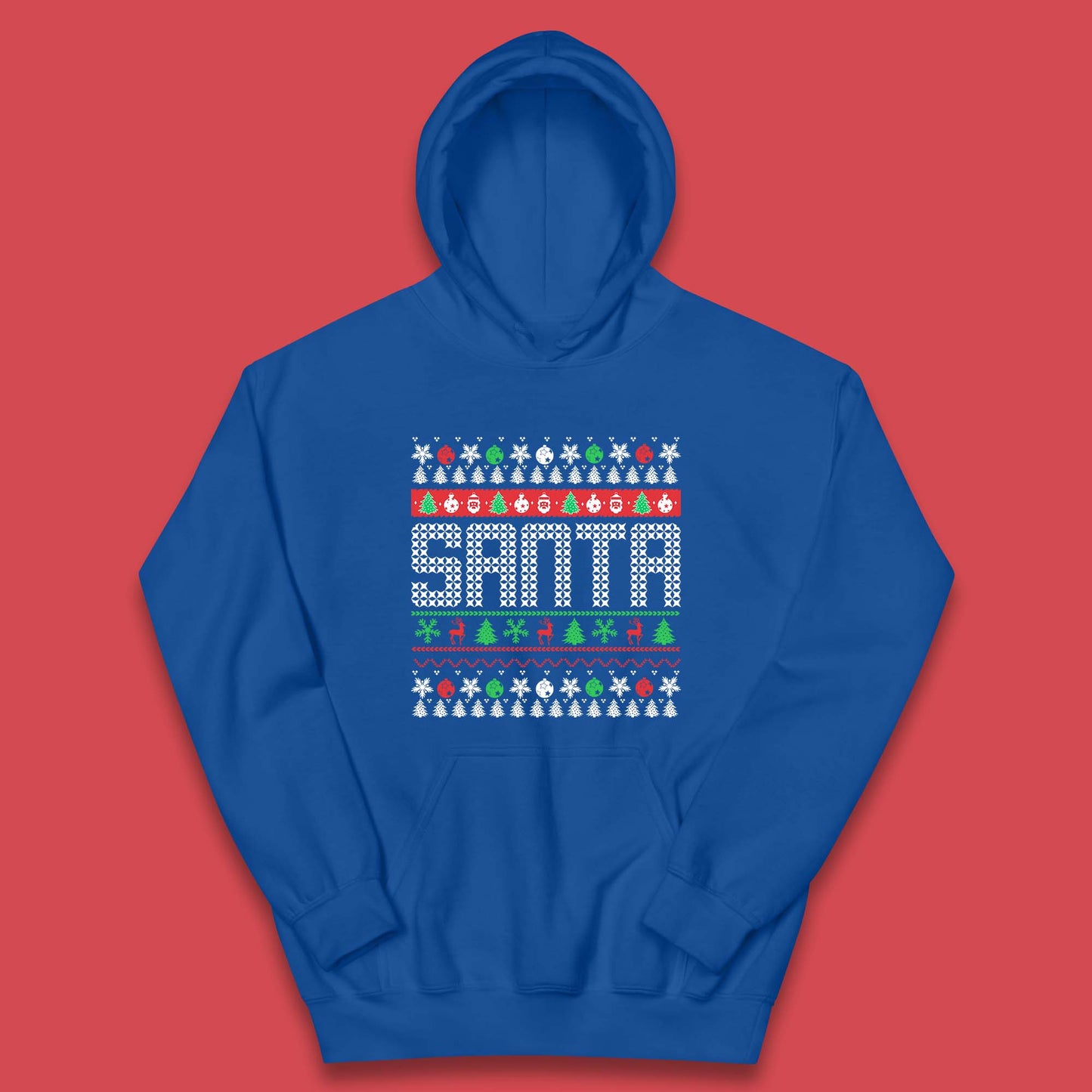 christmas santa hoodie