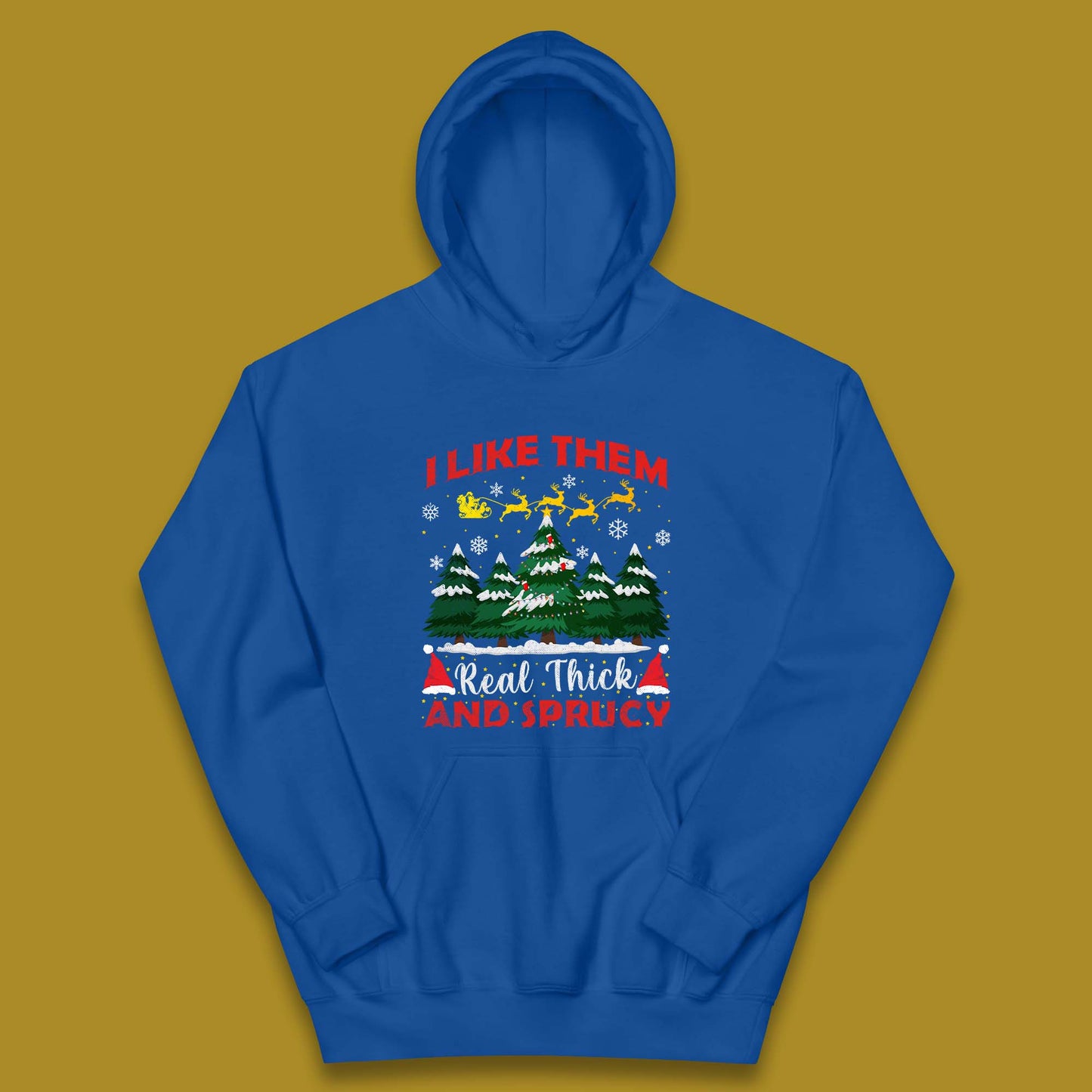 Sprucy Christmas Kids Hoodie