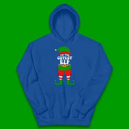 i'm the cutest elf christmas hoodie