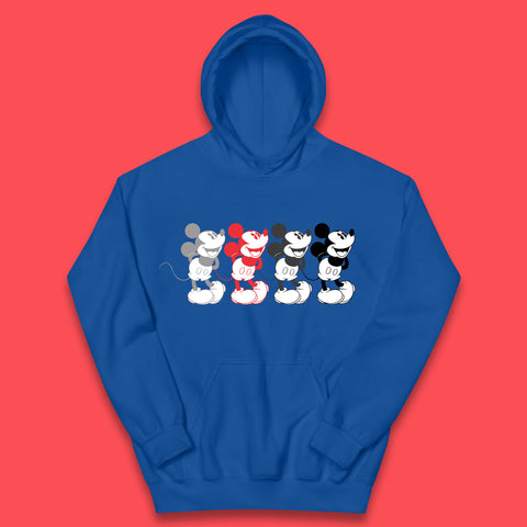 Disney Mickey Mouse Minnie Mouse Face Cartoon Character Disneyland Vacation Trip Disney World Kids Hoodie