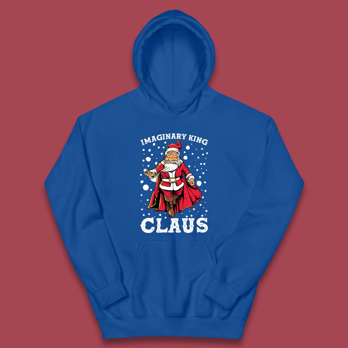 imaginary king santa christmas hoodie