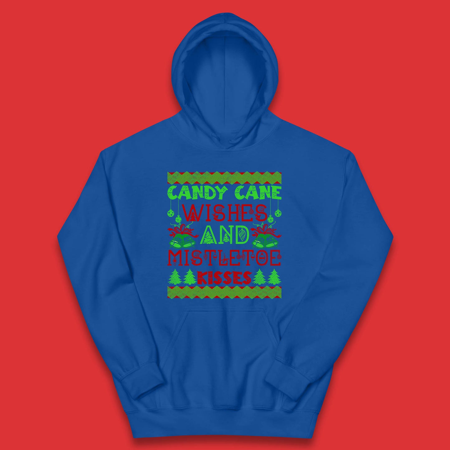 candy cane christmas hoodie