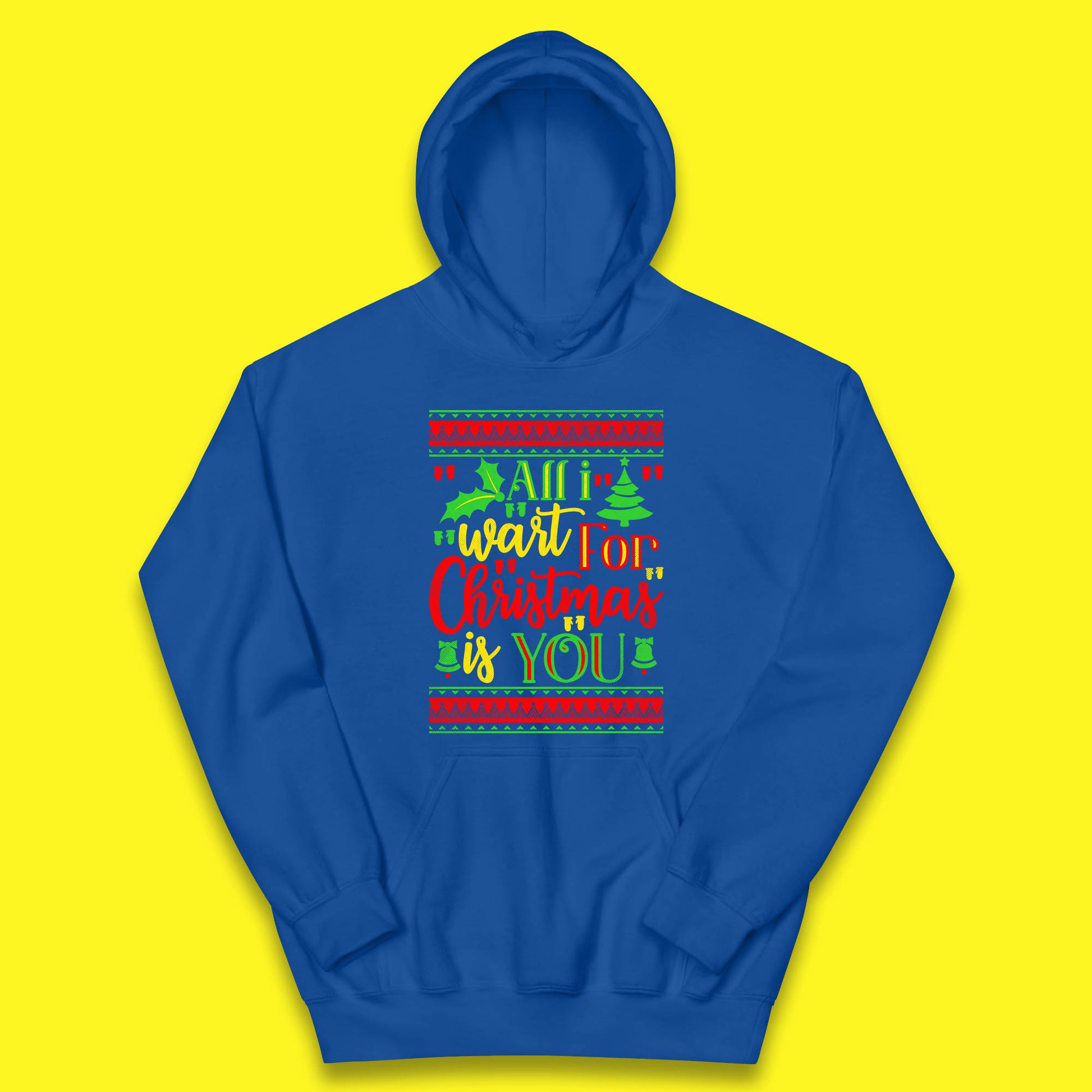 all i want for christmas is you hoodie