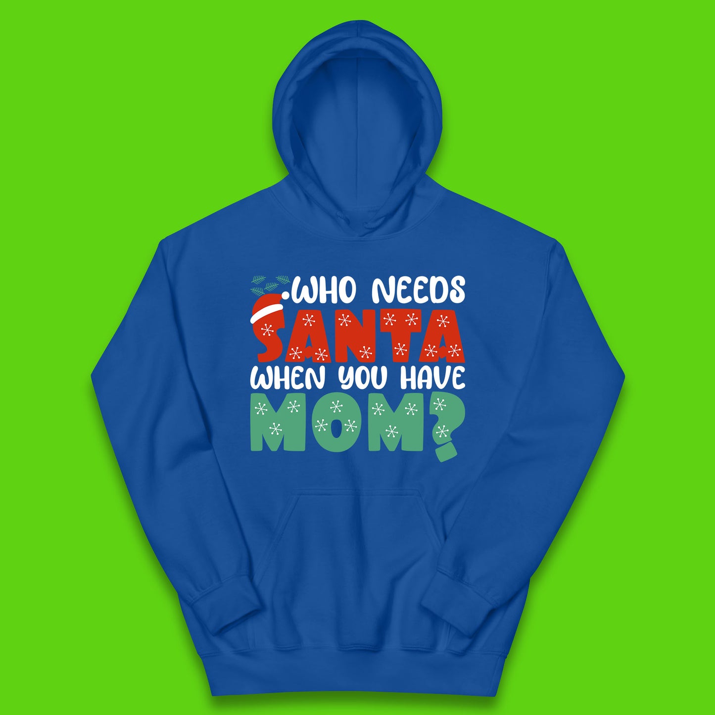santa mom christmas hoodie