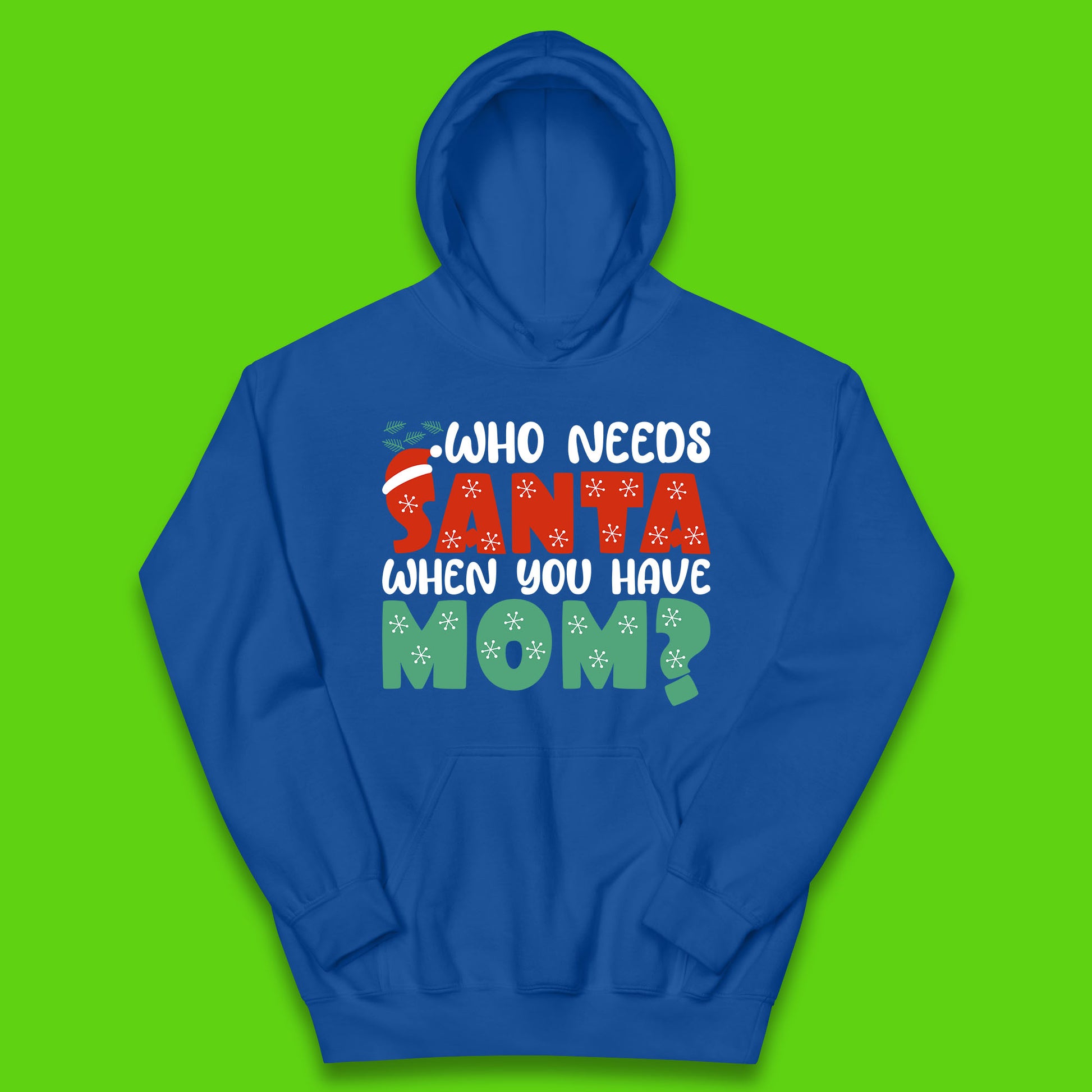 santa mom christmas hoodie