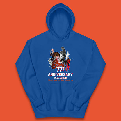 Bowie 77th Anniversary Kids Hoodie