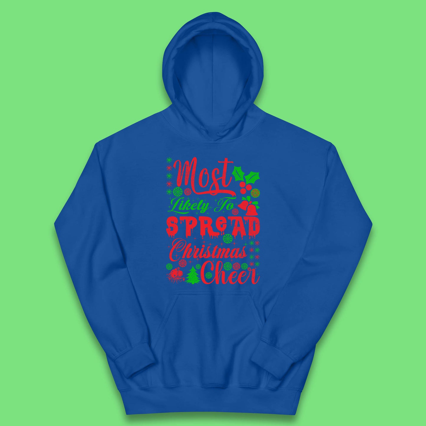 spread christmas cheer hoodie