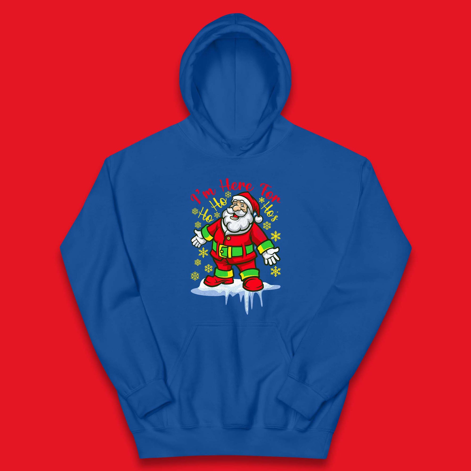 santa claus christmas hoodie