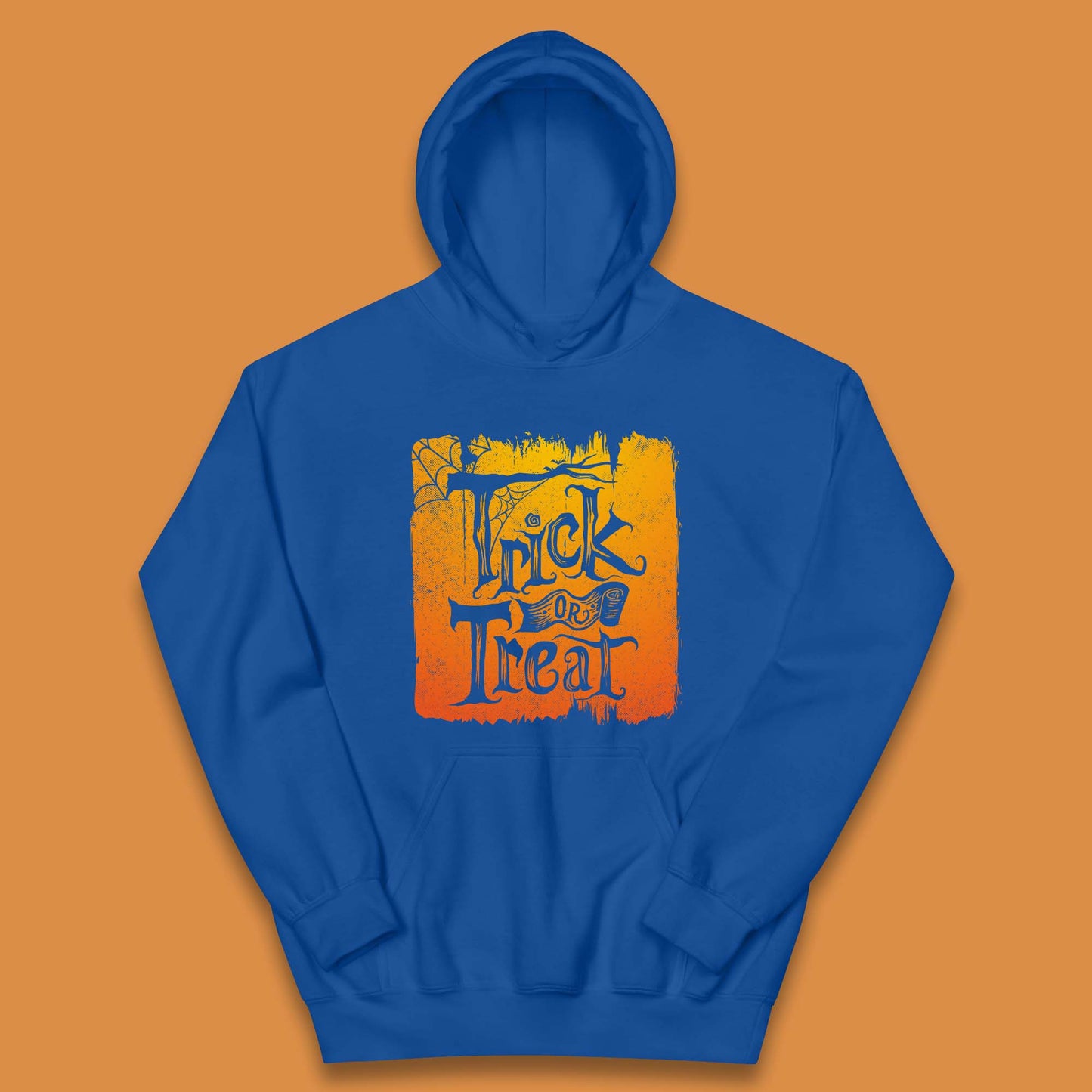 Trick Or Treat Happy Halloween Spooky Season Halloween Vibes Kids Hoodie