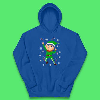 christmas elf cartoon hoodie