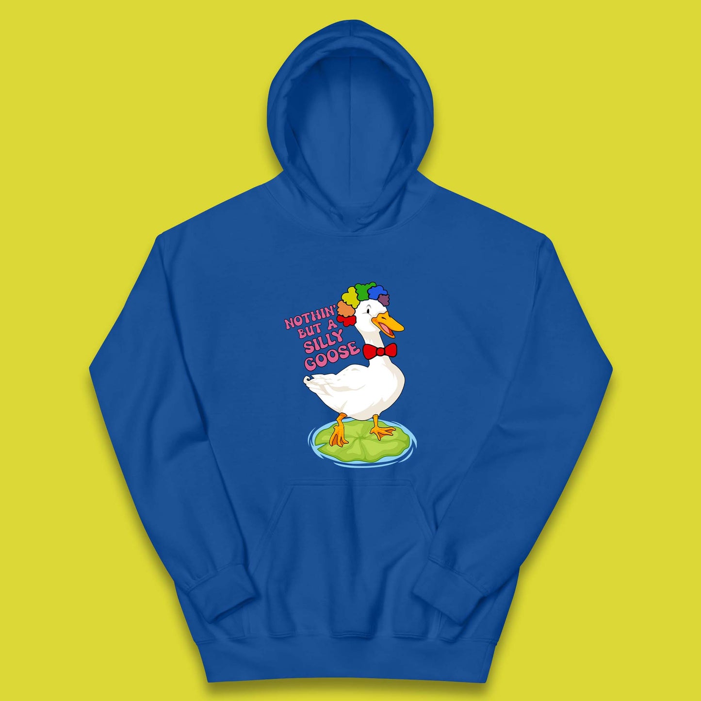 Nothin But A Silly Goose Kids Hoodie