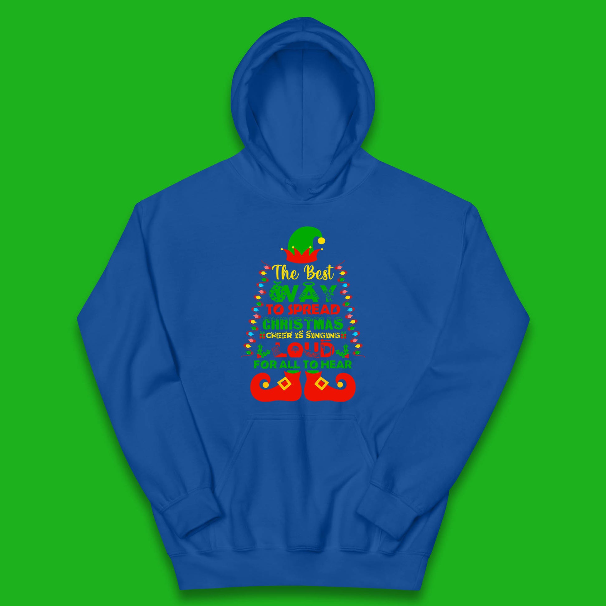 elf christmas quote hoodie