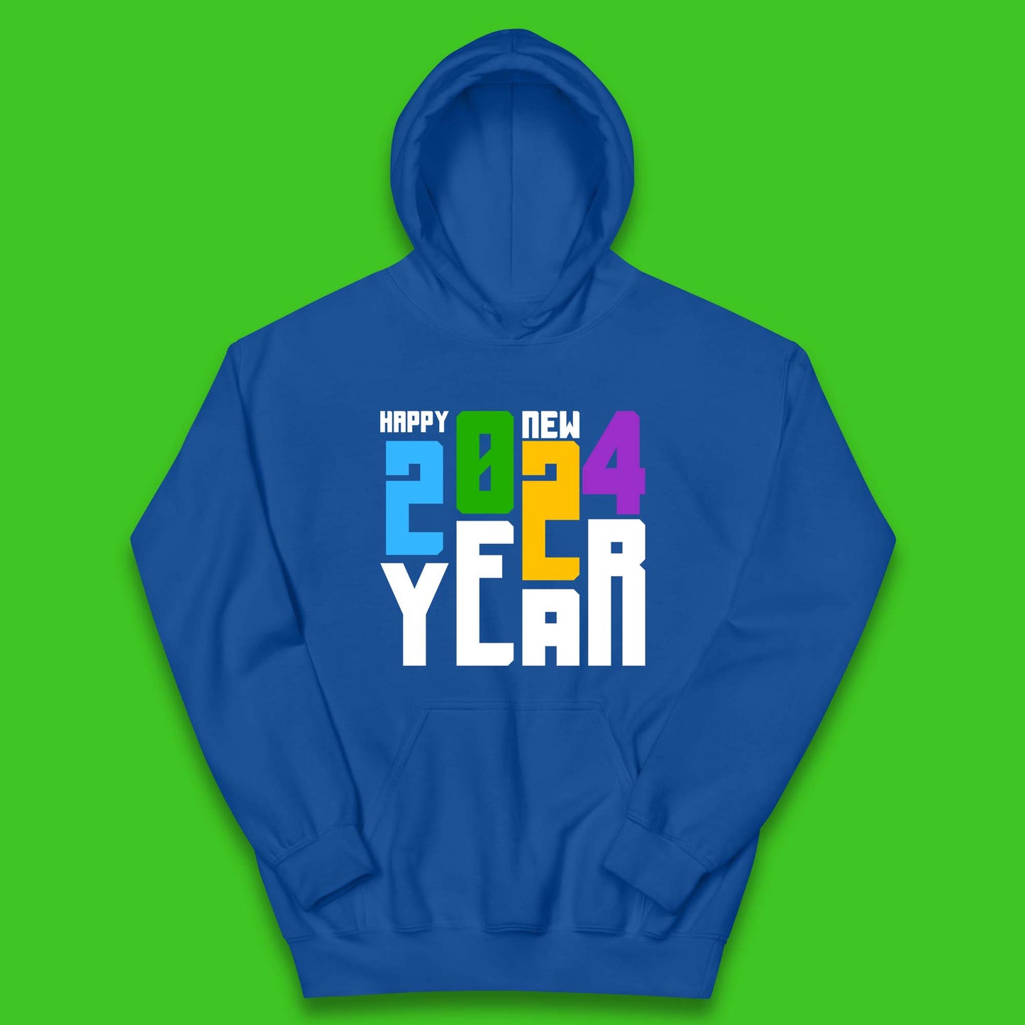 Happy New Year 2024 Kids Hoodie