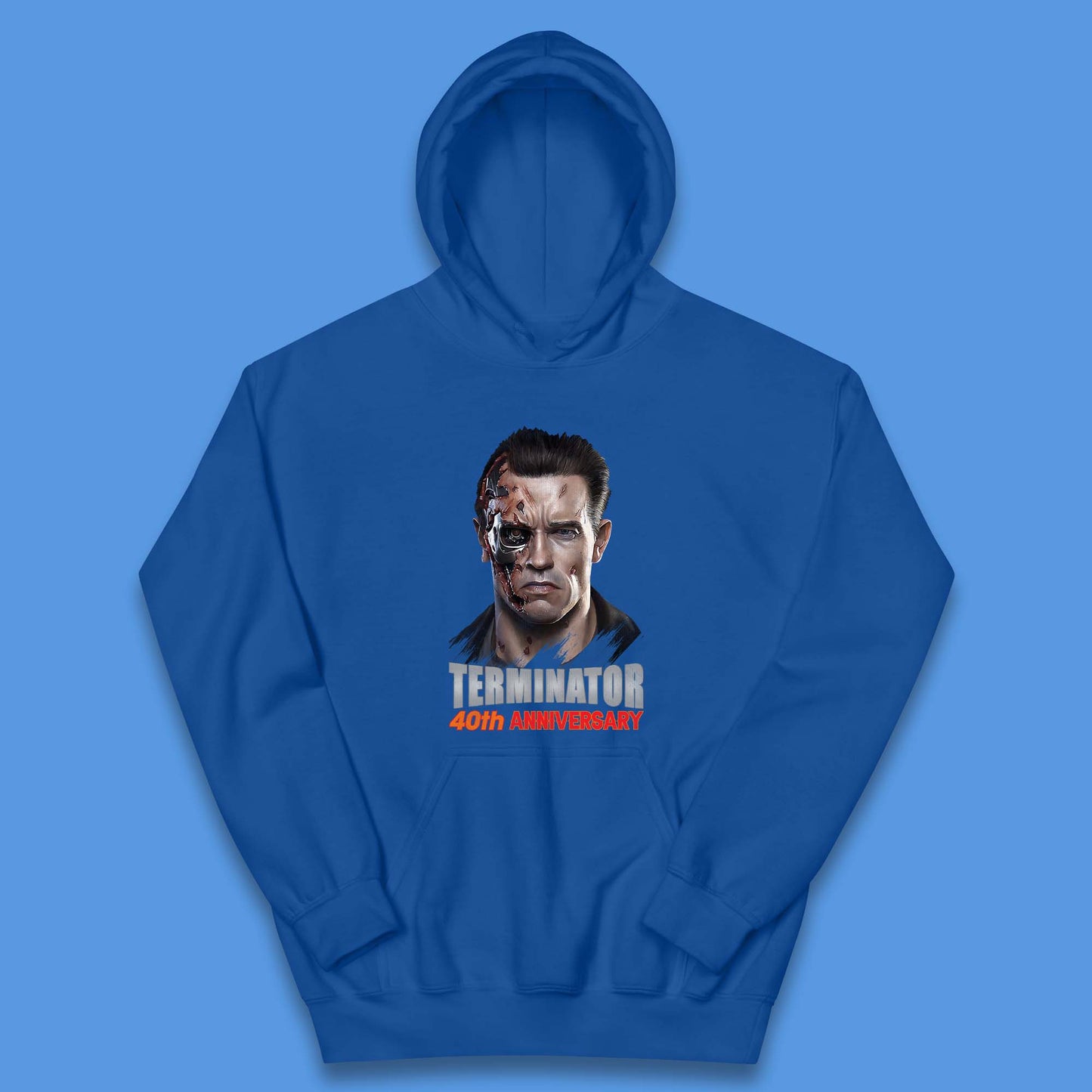 Terminator 40th Anniversary Kids Hoodie