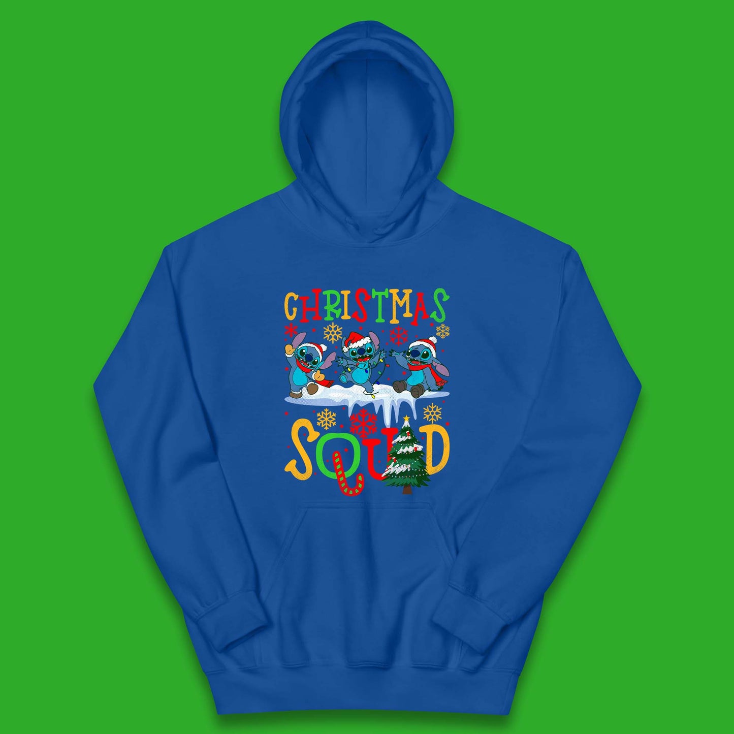 Christmas Stitch Squad Kids Hoodie