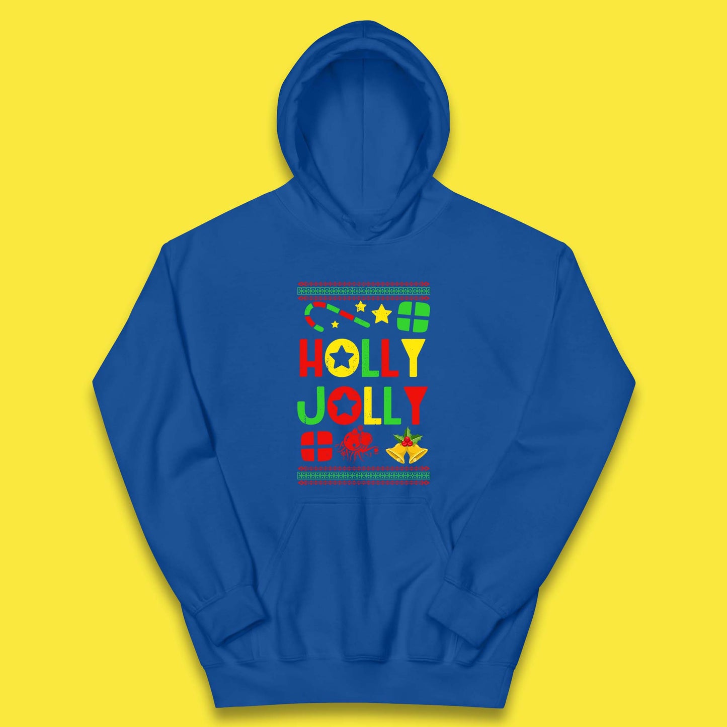 holly jolly christmas hoodie