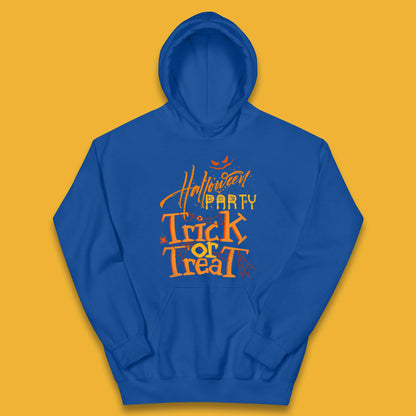 Happy Halloween Trick Or Treat Horror Scary Spooky Vibes Kids Hoodie