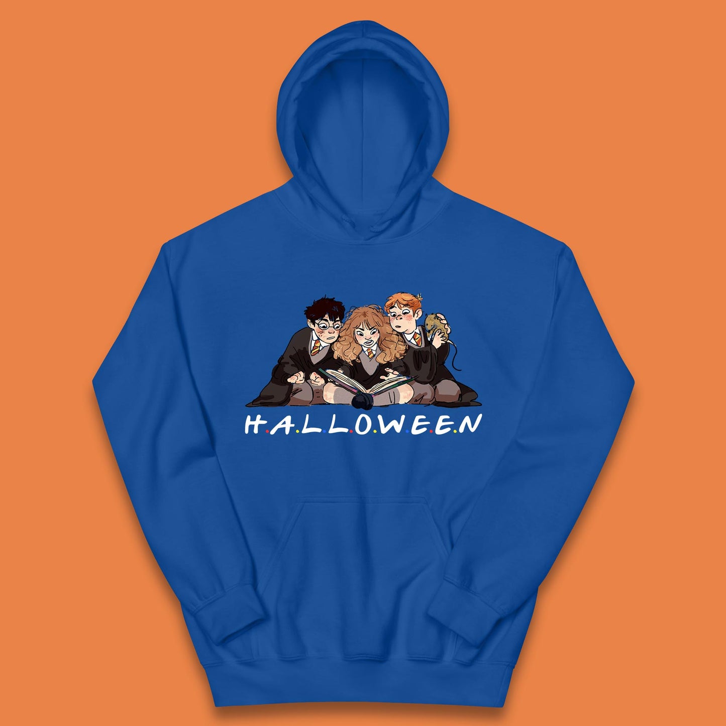 Halloween Harry Potter Series Character Harry, Ron and Hermione Friends Movie Spoof Fantasy Novels Film  Kids Hoodie