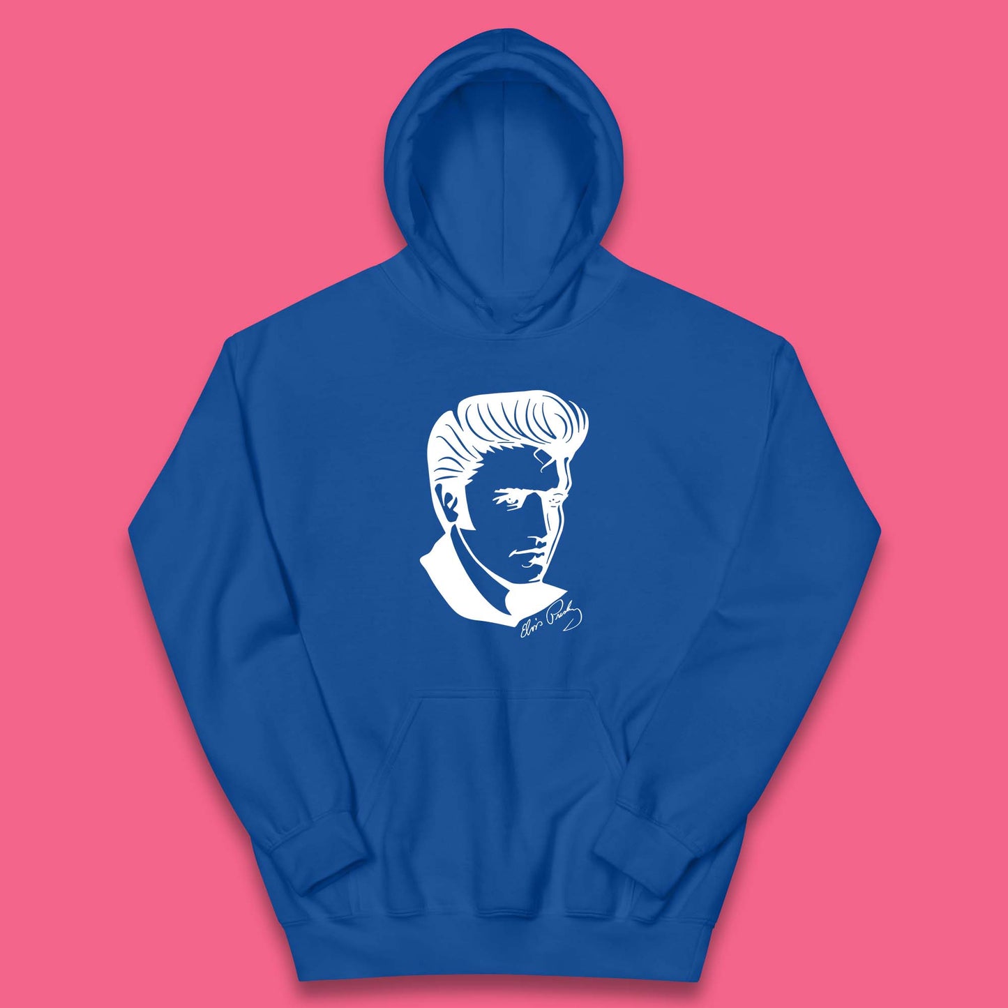 Elvis Presley American Singer King Of Rock And Roll Elvis Presley Lovers Kids Hoodie