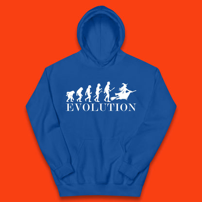 Witch Evolution Halloween Scary Spooky Witch Costume Kids Hoodie