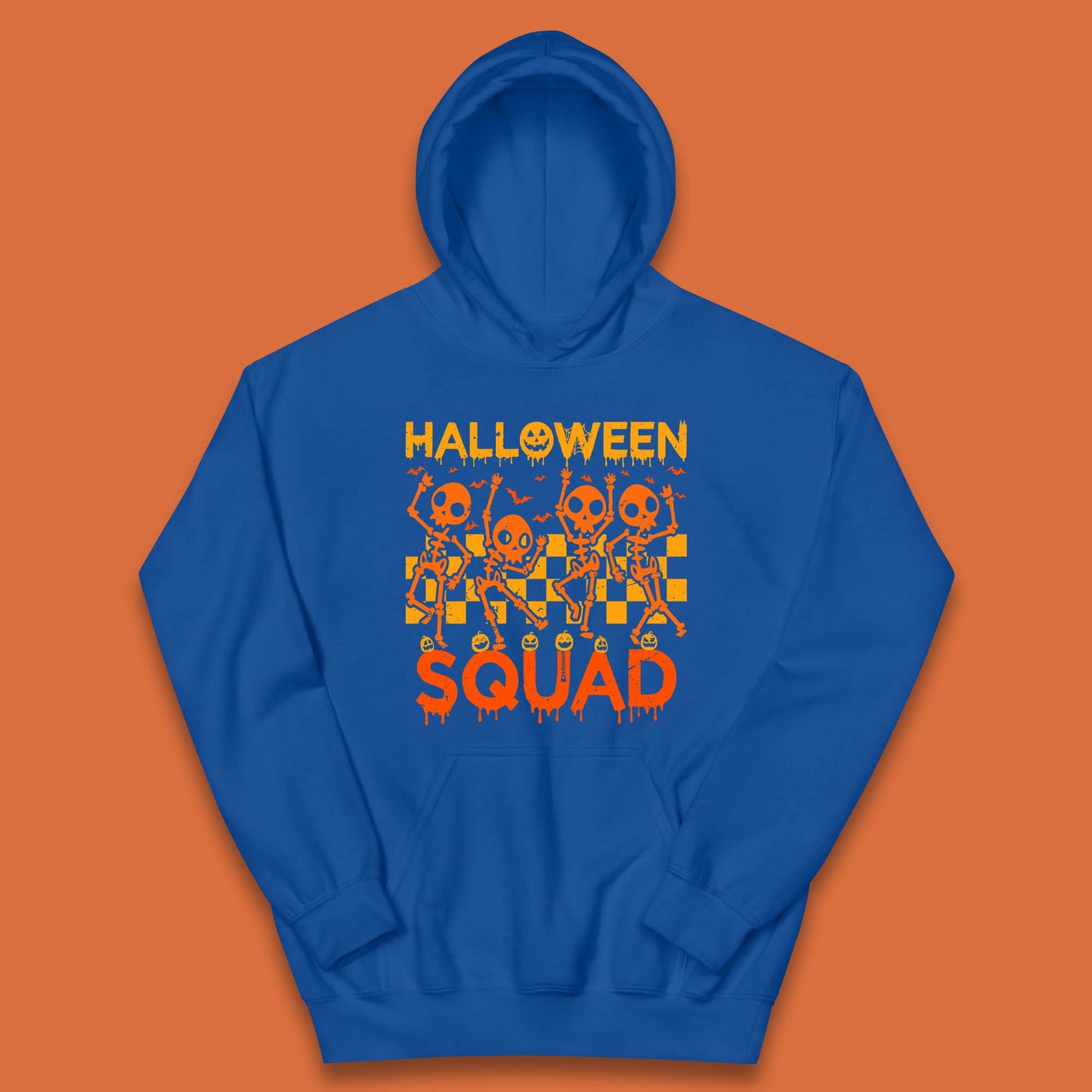 Halloween Squad Dancing Skeletons Squad Goals Dancing Halloween Skull Kids Hoodie