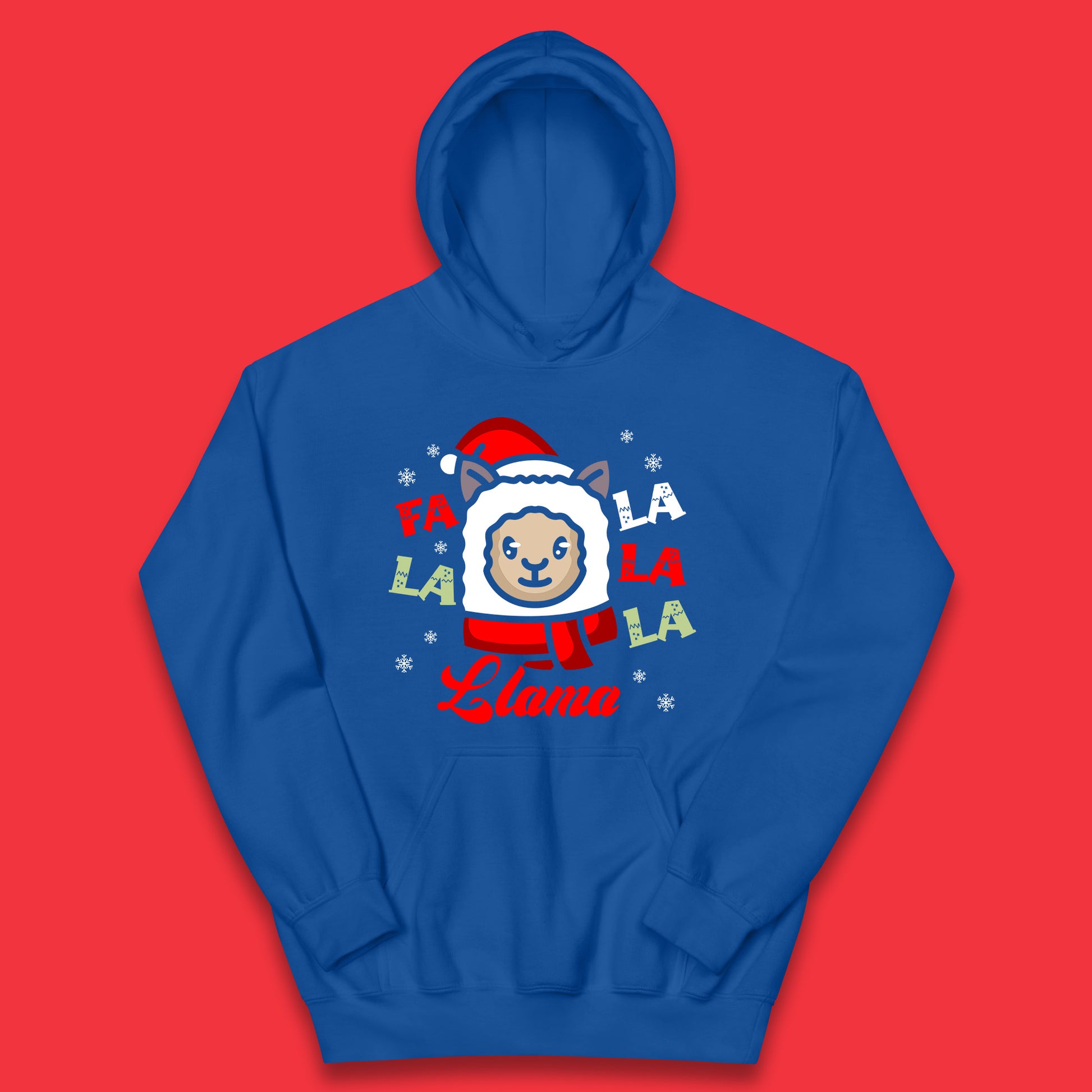 llama christmas hoodie
