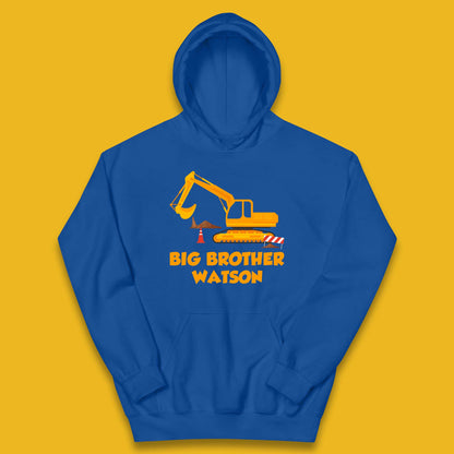 Personalised Big Brother Your Name Promoted To Big Brother Siblings Announcement Gift Kids Hoodie