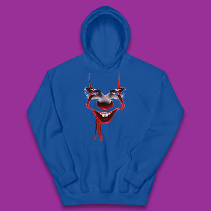 Pennywise Clown IT Chapter 2 Halloween Horror Movie Character Kids Hoodie