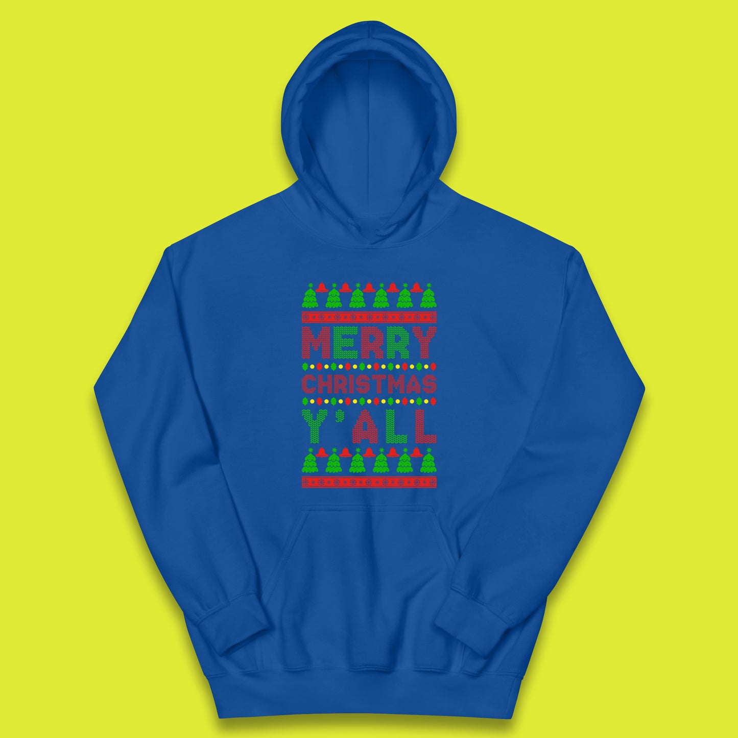 merry christmas y'all hoodie