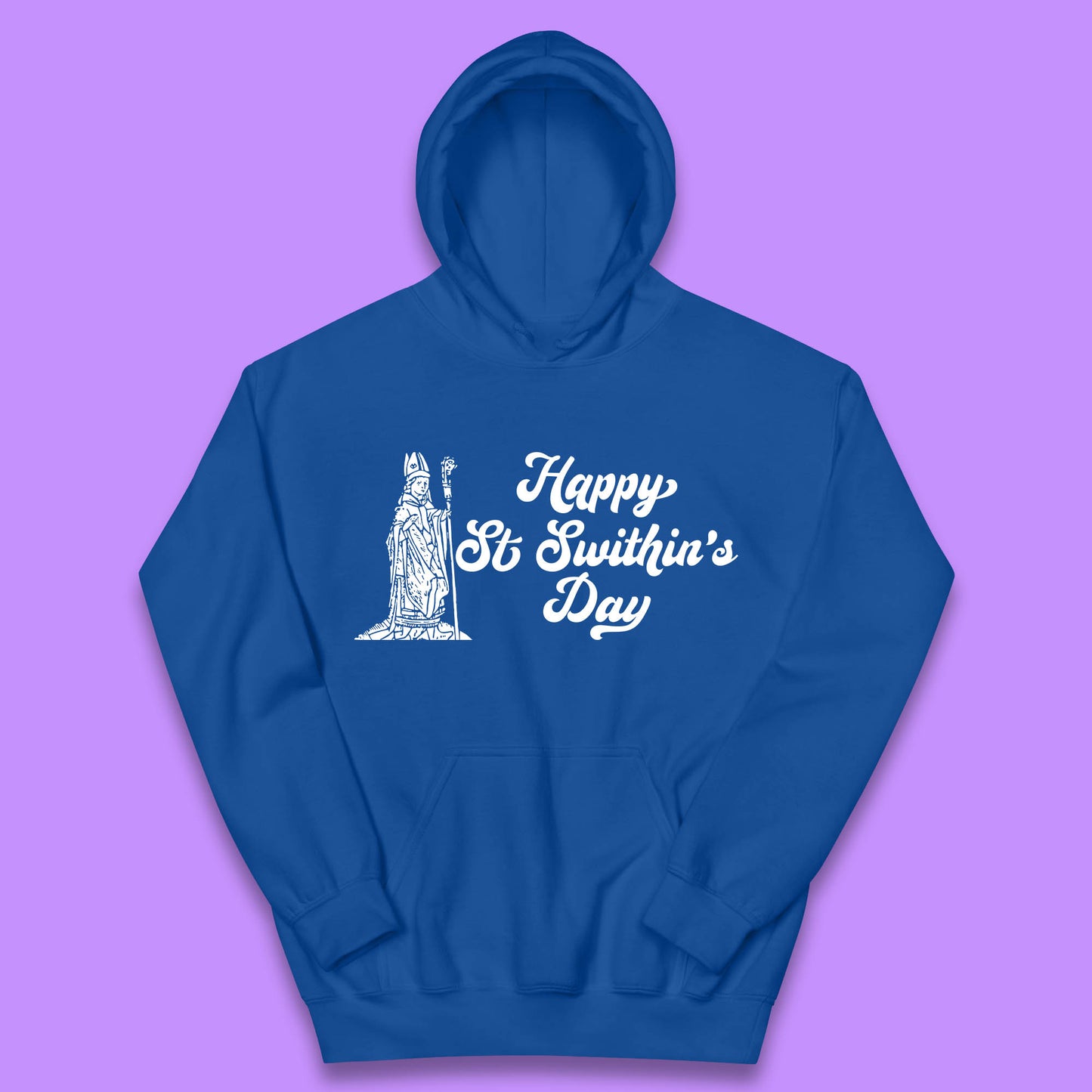 Happy St. Swithin's Day Swithun Weather Folklore Saint Swithun's Day Kids Hoodie