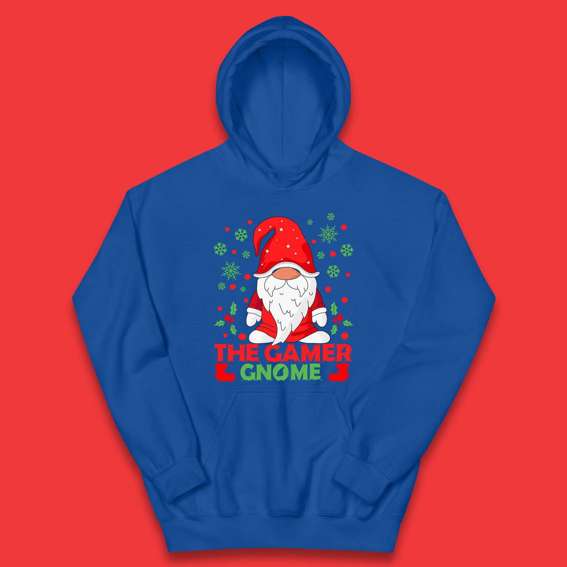 the gamer gnome christmas hoodie