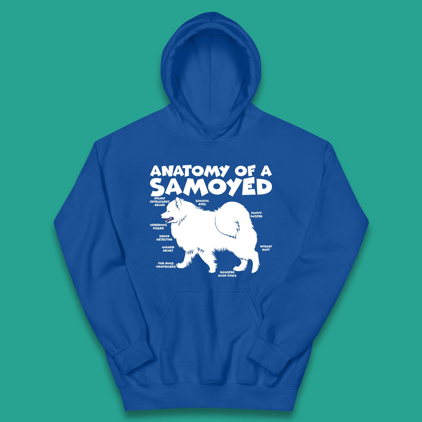 Samoyed Kids Hoodie for Sale