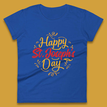Happy St. Joseph's Day Womens T-Shirt