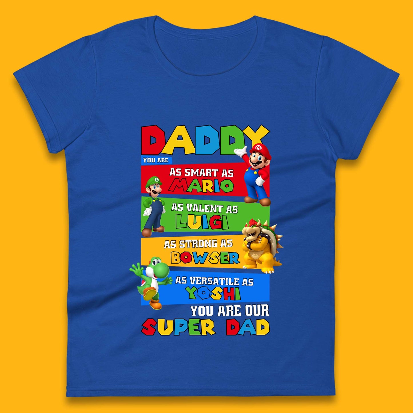 Super Dad Womens T-Shirt