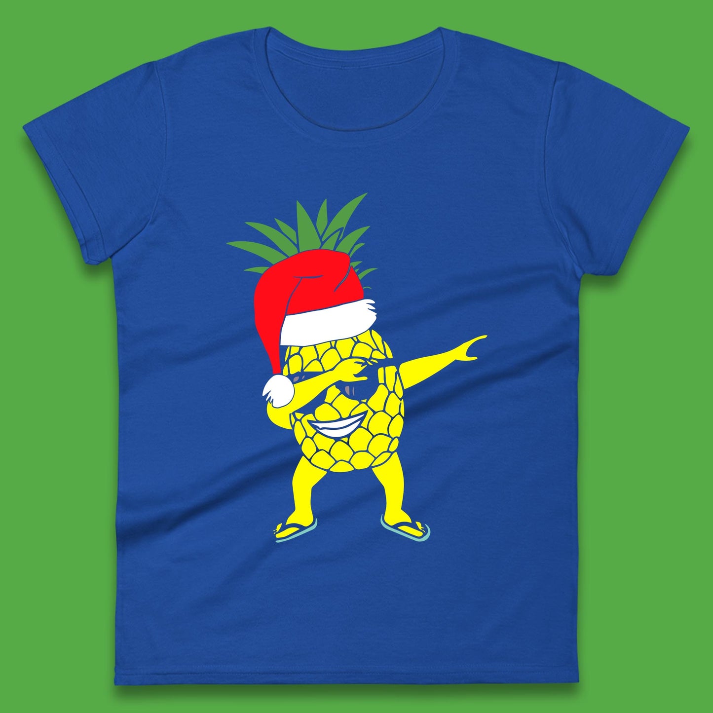 dabbing pineapple womens top