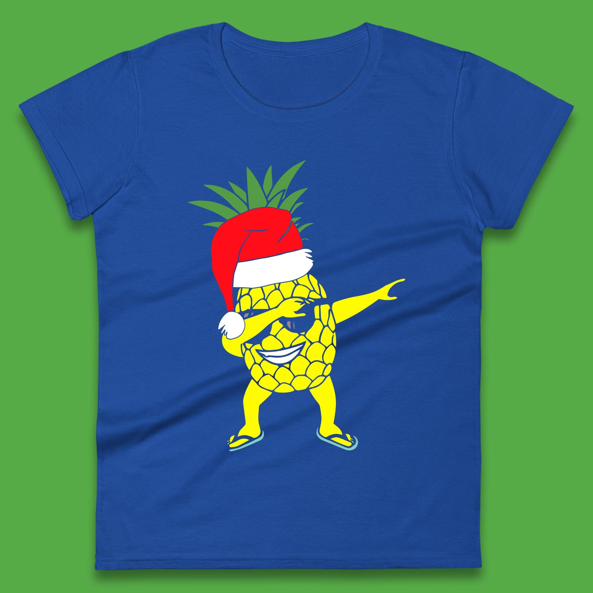 dabbing pineapple womens top