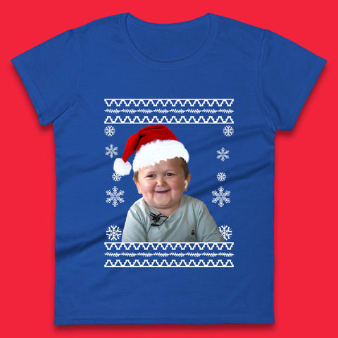 Santa Hasbulla Magomedov Christmas Womens T-Shirt