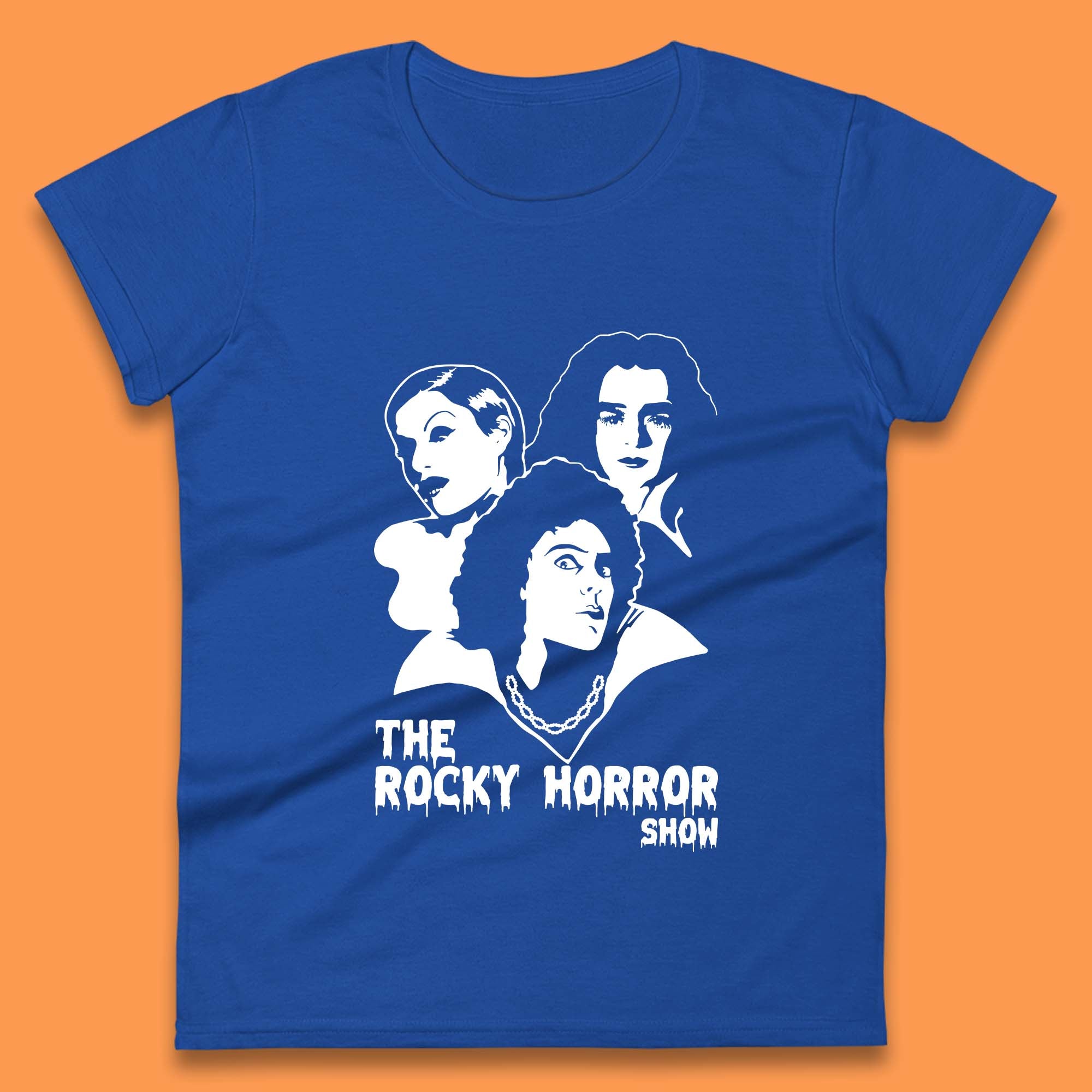 The Rocky Horror Show Halloween Horror Movie Frank N Furter Horror Picture Show Womens Tee Top