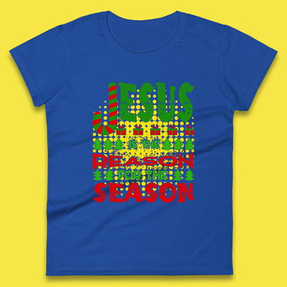 christmas jesus womens t shirt