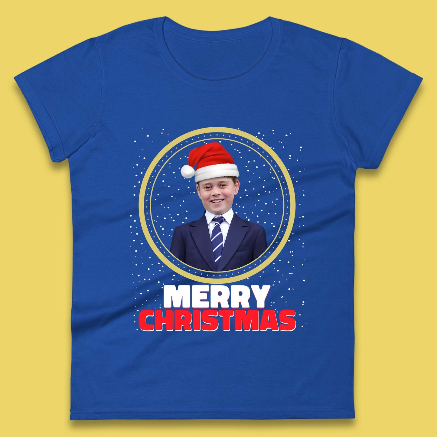 Prince George Christmas Womens T-Shirt