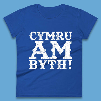 Wales Rugby T Shirt Womens