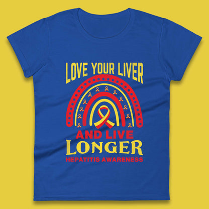 Hepatitis Awareness Womens T-Shirt