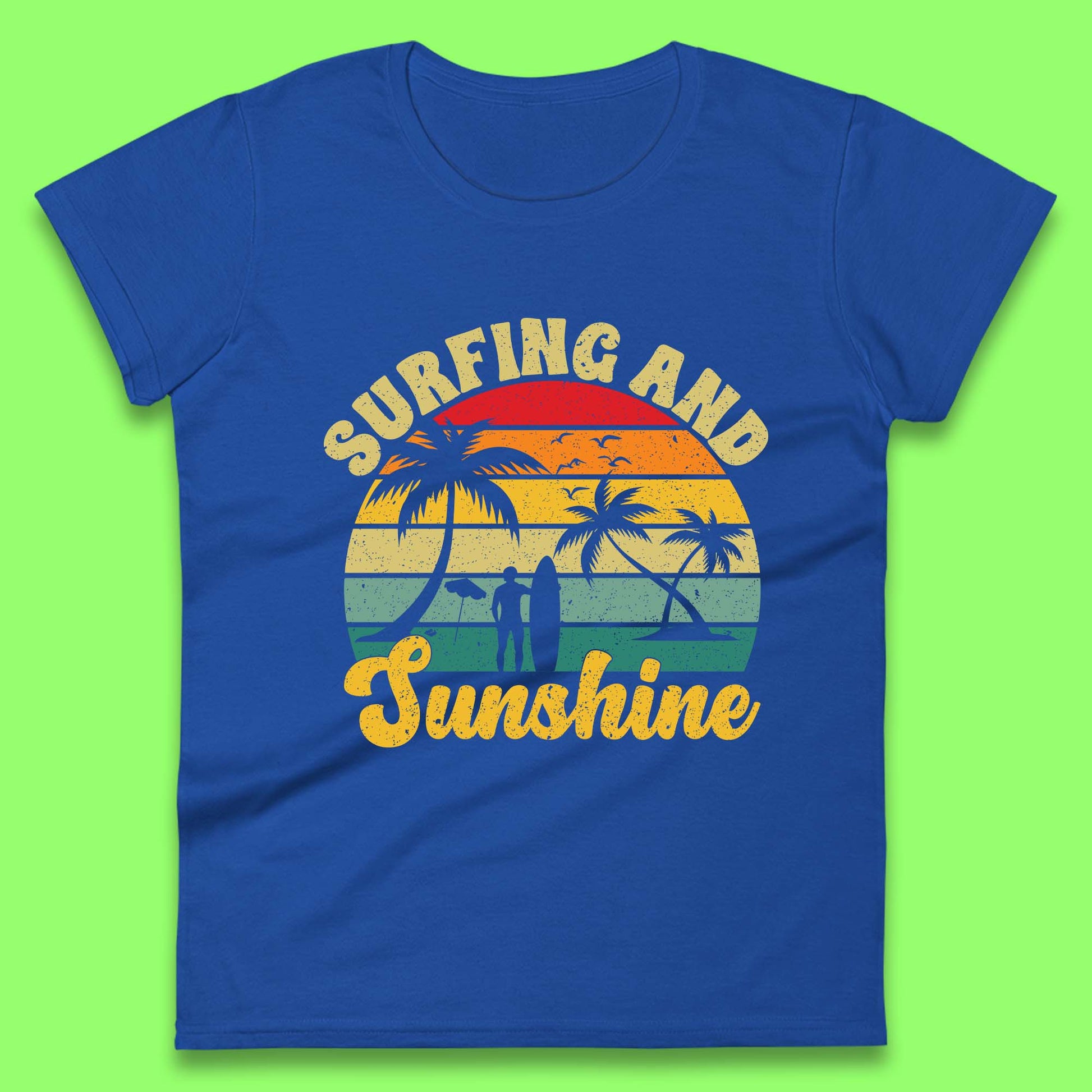 Ladies Surf T Shirts