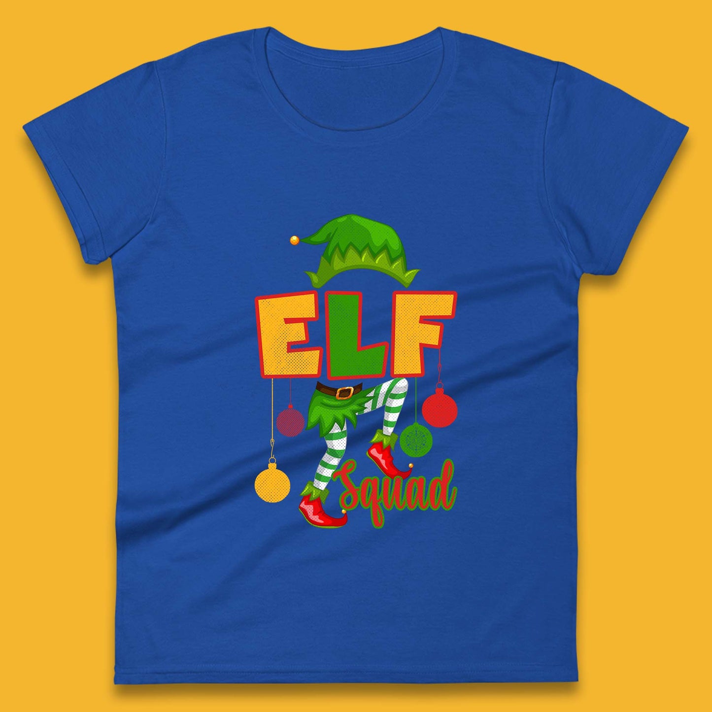 elf squad christmas womens top