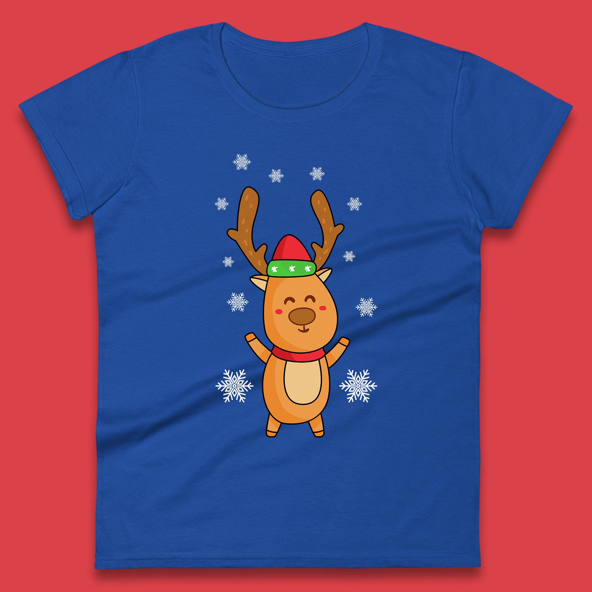 christmas reindeer t shirt