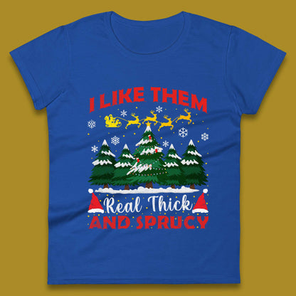 Sprucy Christmas Womens T-Shirt
